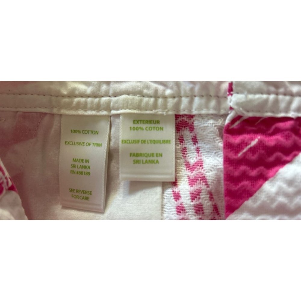 Lilly Pulitzer The Walsh Shorts Cotton Pink with white Sail Boats Cotton Size 2 - Picture 7 of 8